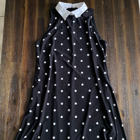 Ralph Lauren Polka Dot Dress Size 8 - Picture 1 of 4